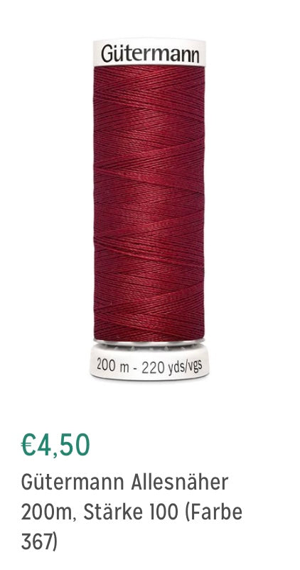 Allesnäher 200m Farbe 367