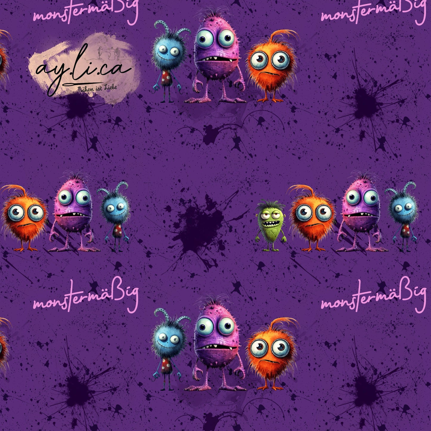 MONSTERMÄSSIG in 4 exklusiven Farben