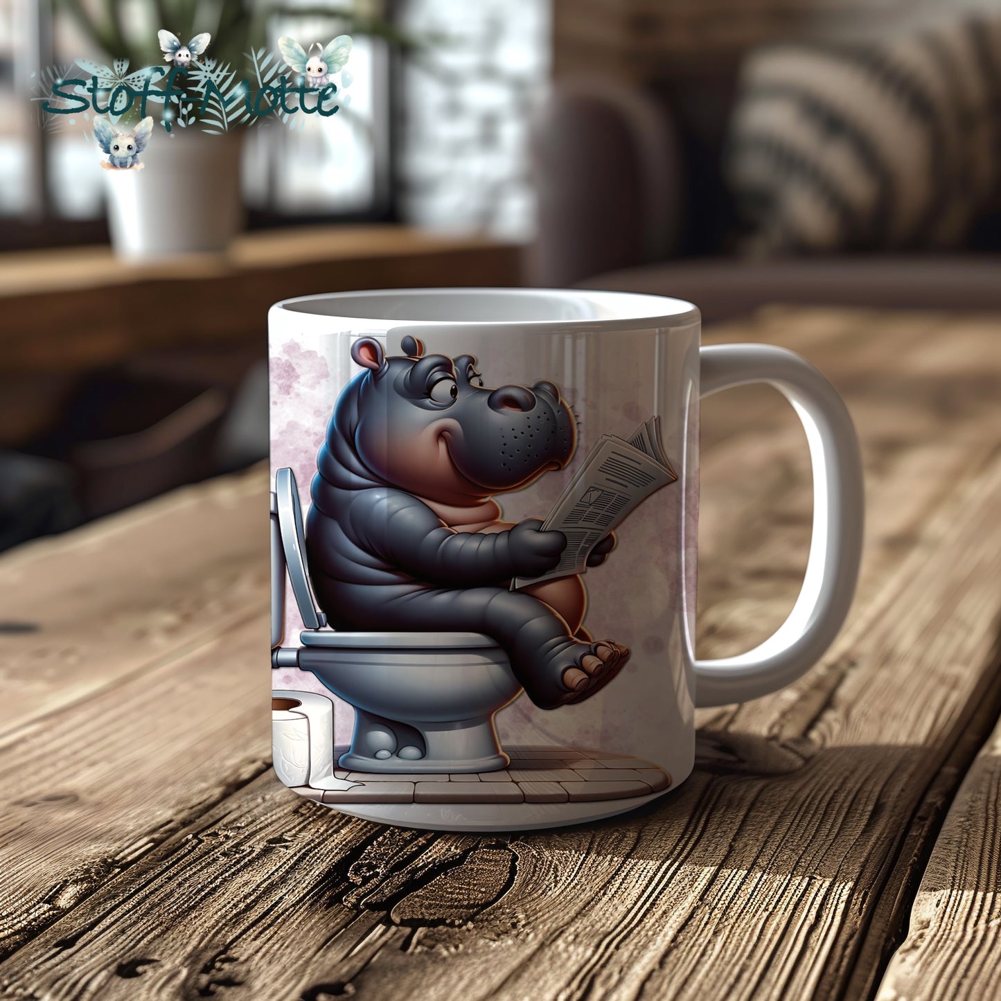 Tasse NILPFERD
