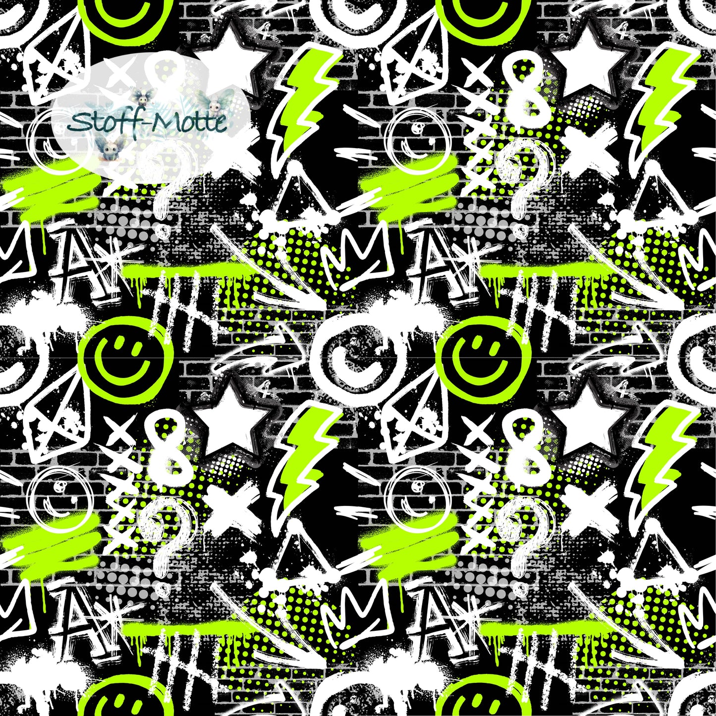 NEON GRAFFITI in 3 Farben