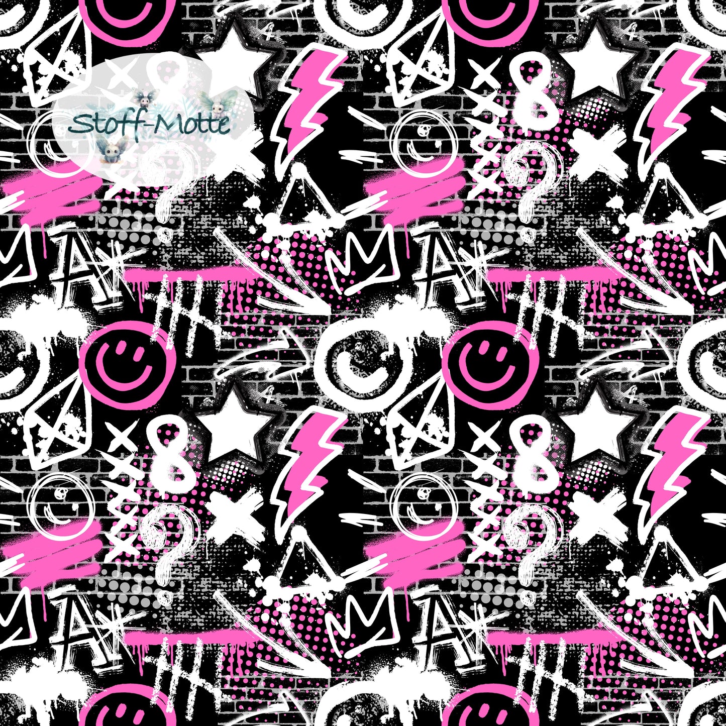 NEON GRAFFITI in 3 Farben