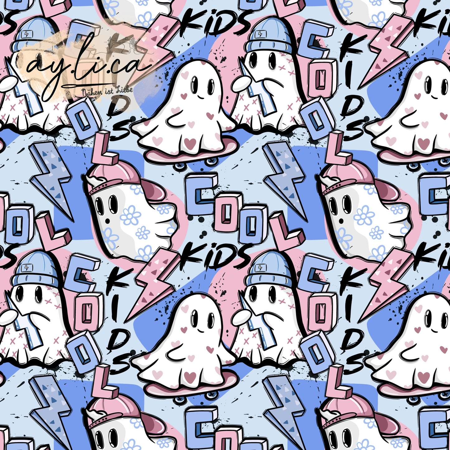 COOL GHOSTS BLAU exklusiv