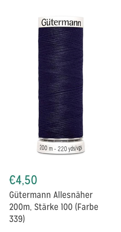 Allesnäher 200m Farbe 339