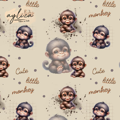 CUTE LITTLE MONKEY exklusiv
