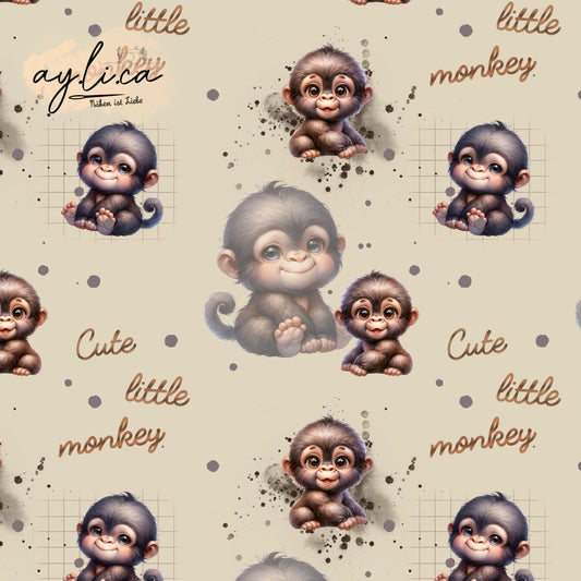 CUTE LITTLE MONKEY exklusiv