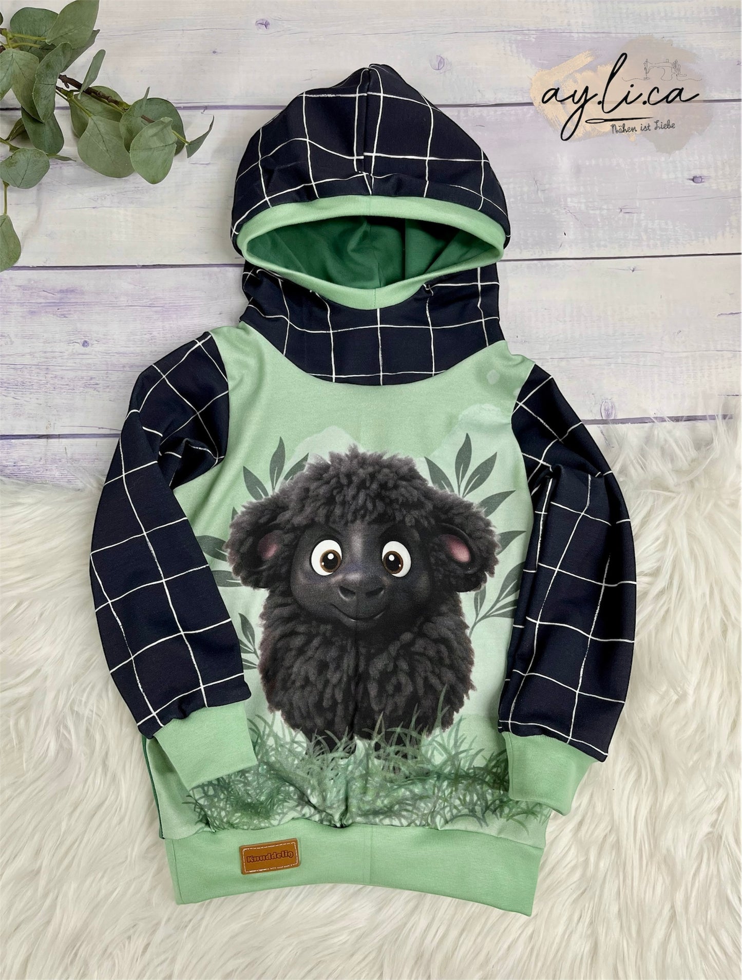 HOODIE SCHAF GR.104