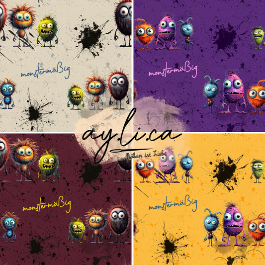 MONSTERMÄSSIG in 4 exklusiven Farben