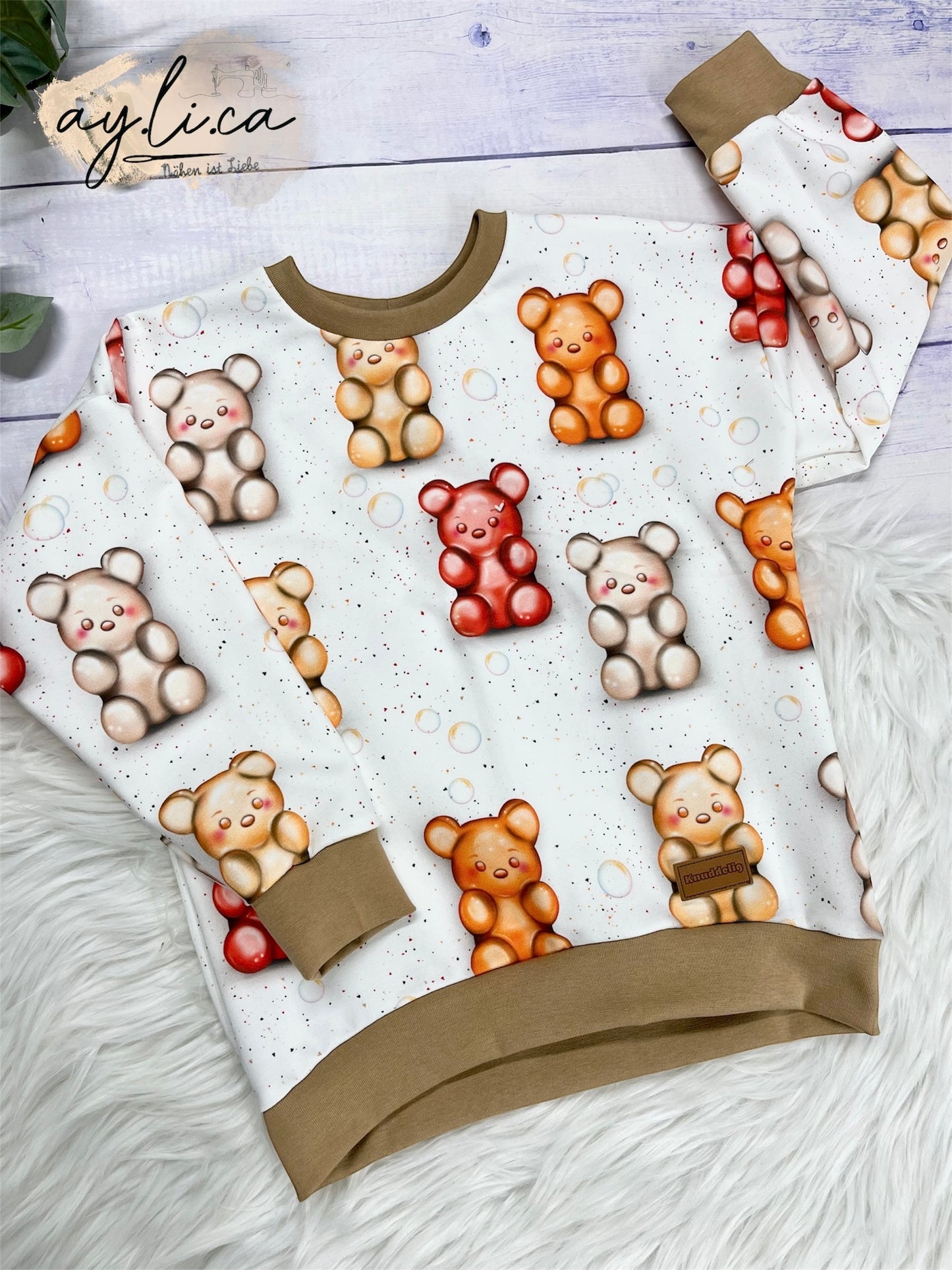 SWEATER GUMMIBÄRCHEN GR.116
