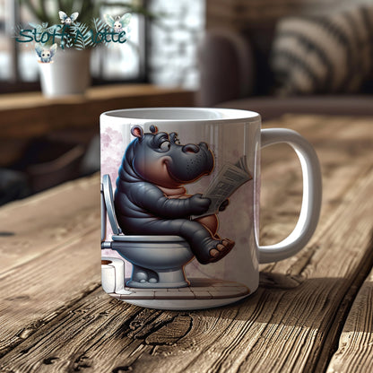 Tasse NILPFERD