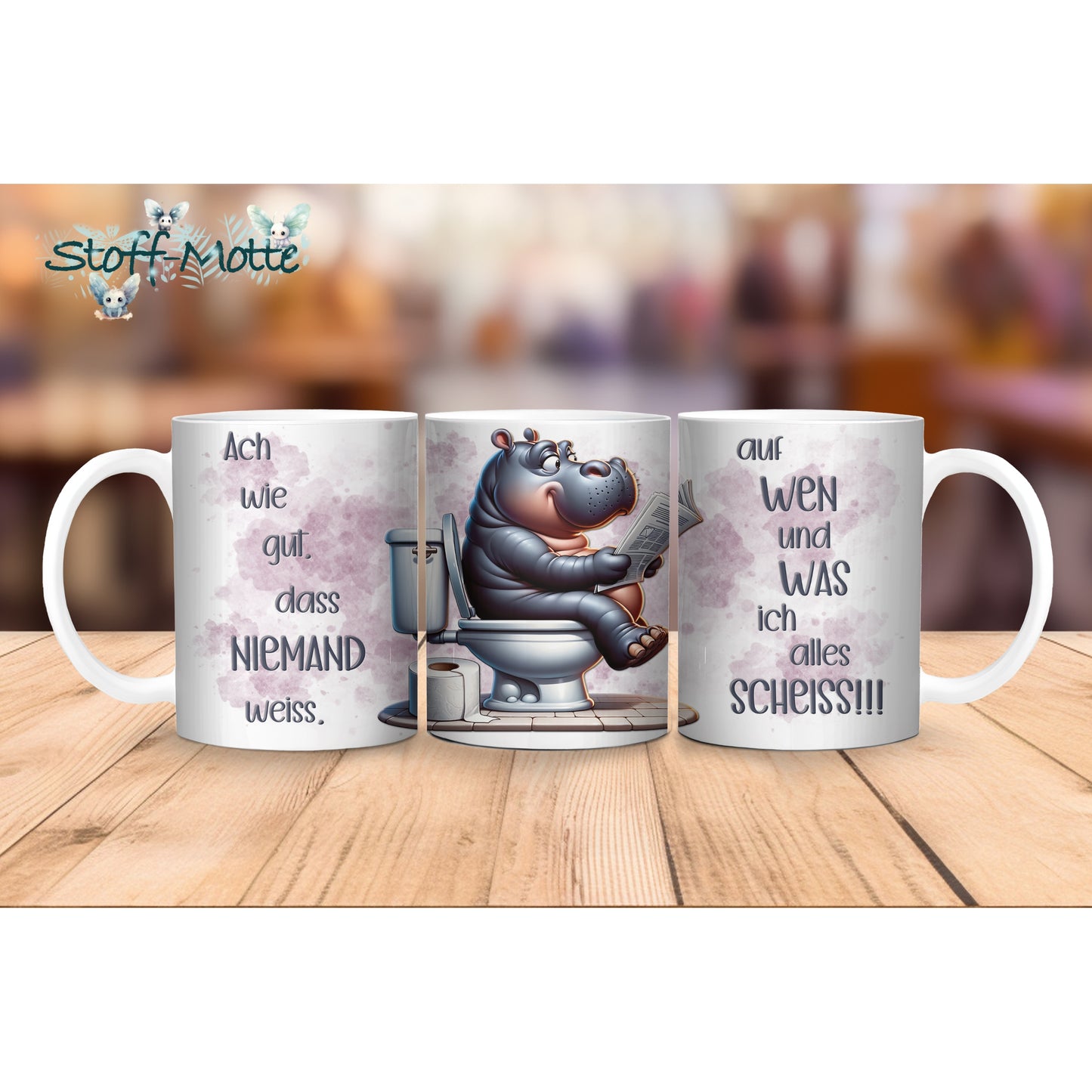Tasse NILPFERD