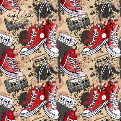 RETRO FEETS rot EXKLUSIV