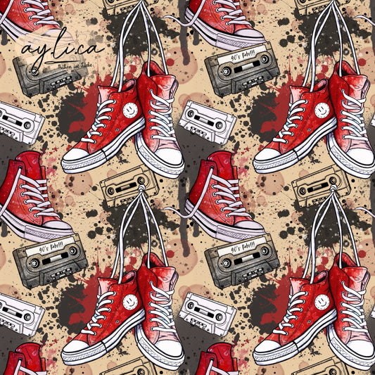 RETRO FEETS rot EXKLUSIV