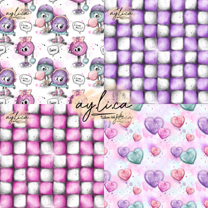 FLUSENGANG GIRLY & 3 KOMBISTOFFE