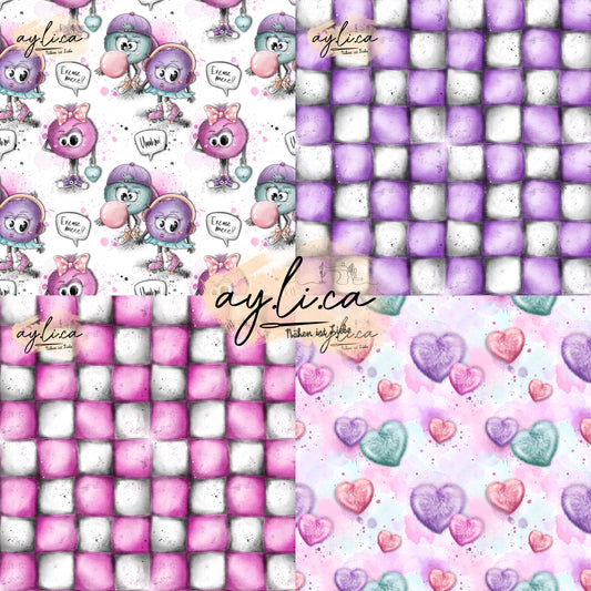 FLUSENGANG GIRLY & 3 KOMBISTOFFE