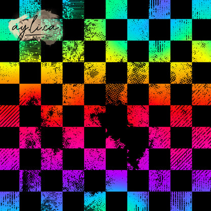 CHECKERKAROS GRUNGE KL in 3 Varianten