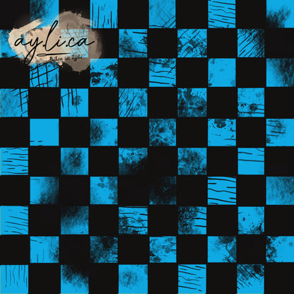 CHECKER KAROS UNIFARBEN 1