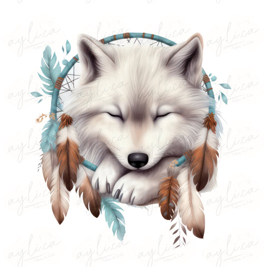 BÜGELBILD BOHOWOLF
