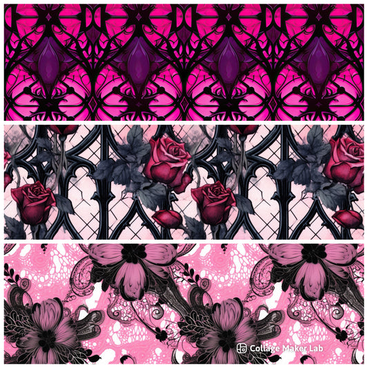 FLORAL GOTHIC in 3 Varianten