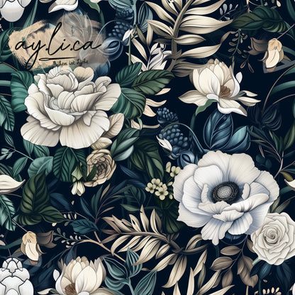 BLUE FLOWERS in 2 Varianten