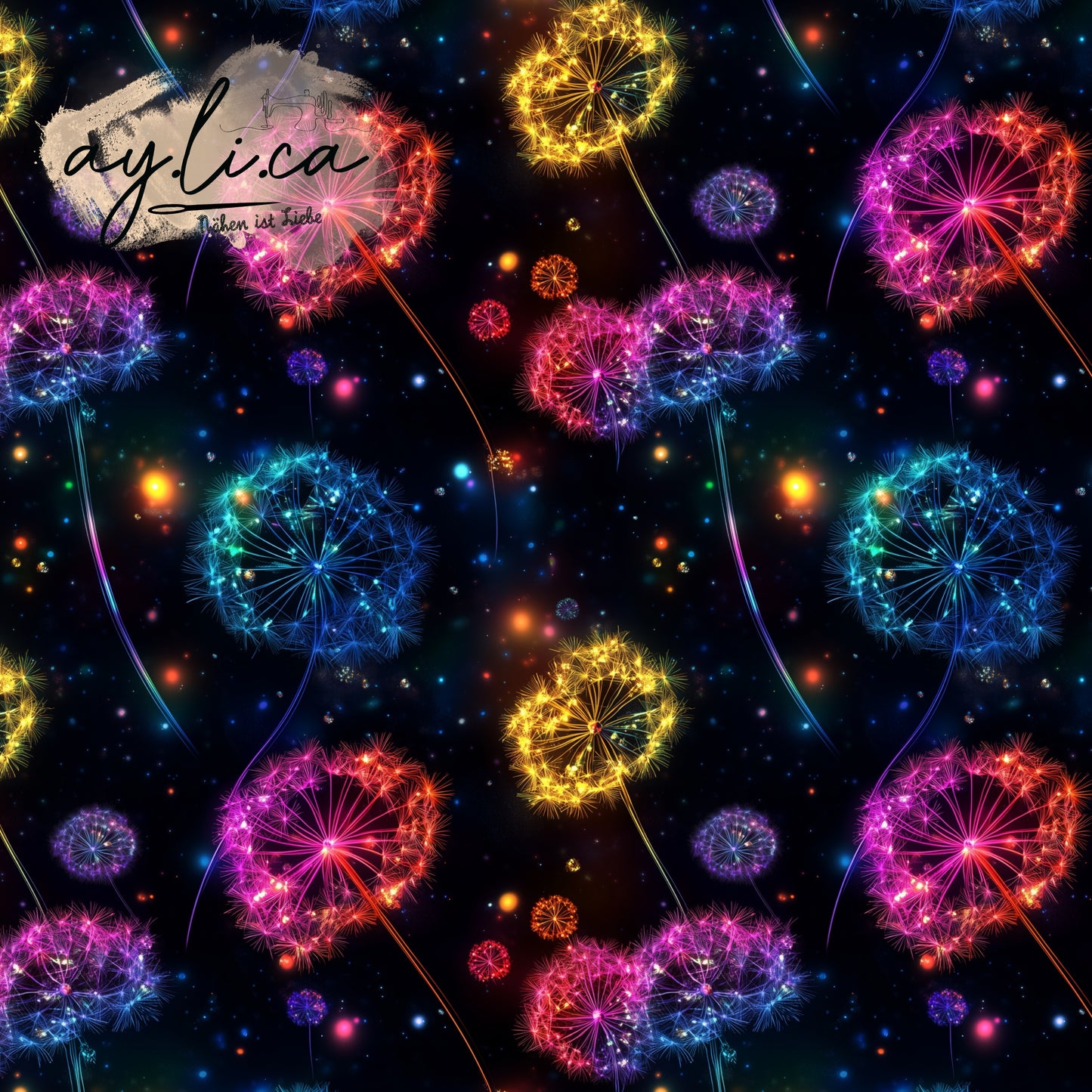 NEON PUSTEBLUMEN KL