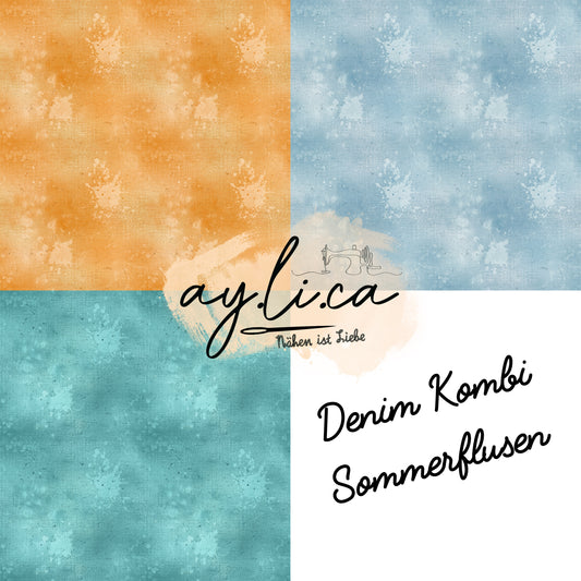 DENIM BEACH FLUSEN KOMBIS in 3 Farben