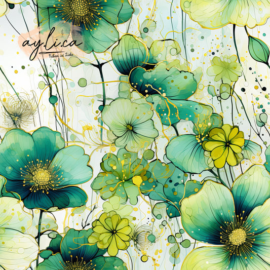 GREEN FLOWERS