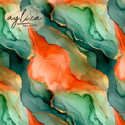DREAM INK GRÜN/ORANGE