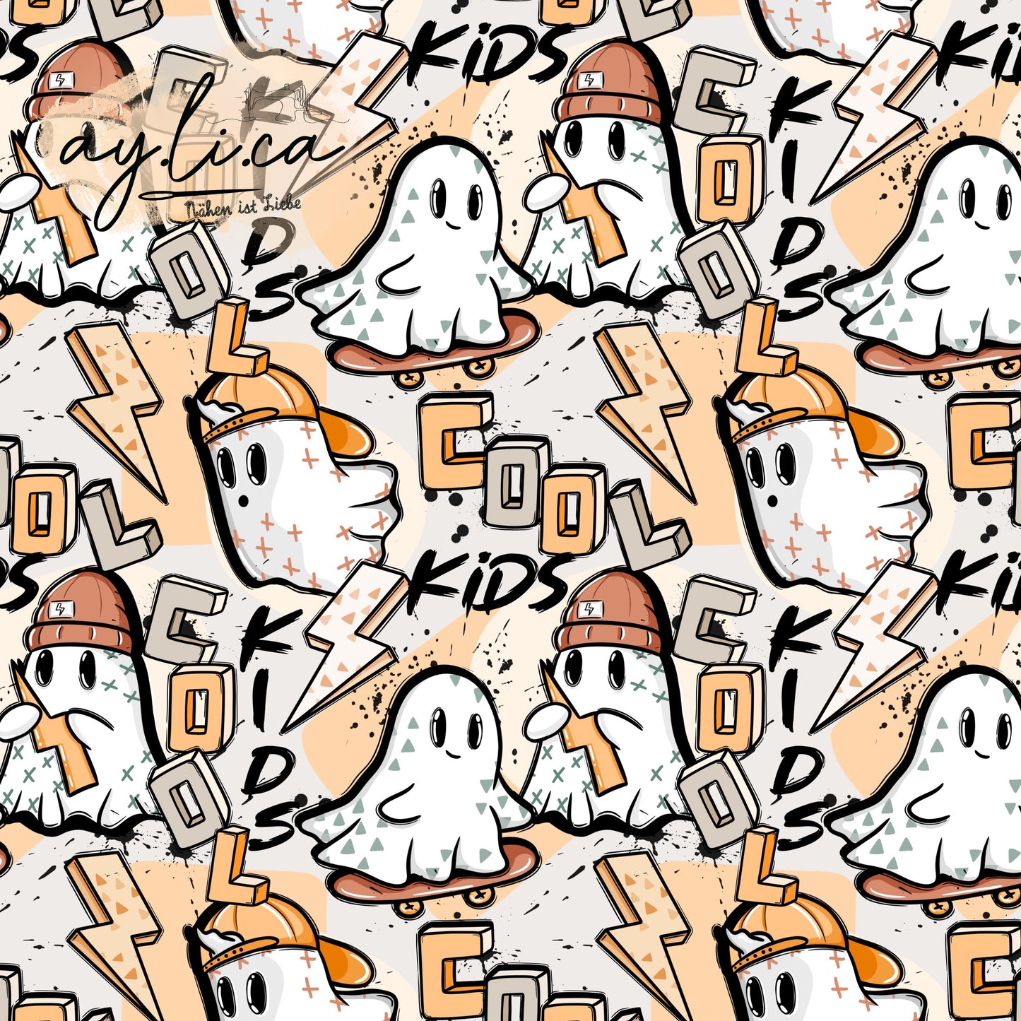 COOL GHOSTS ORANGE exklusiv