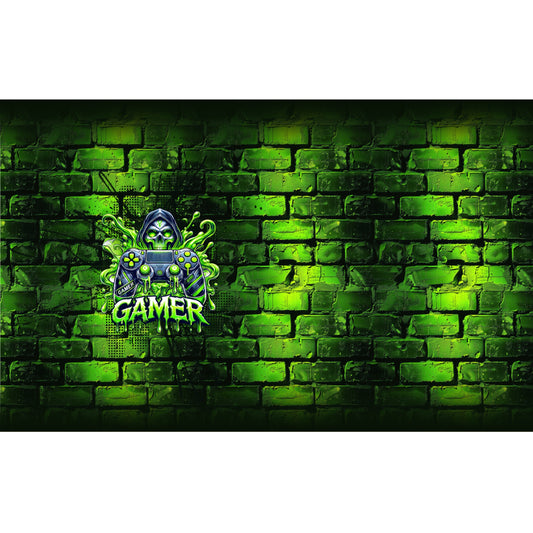 PANEL GAMER SKULL exklusiv ca. 70x170cm