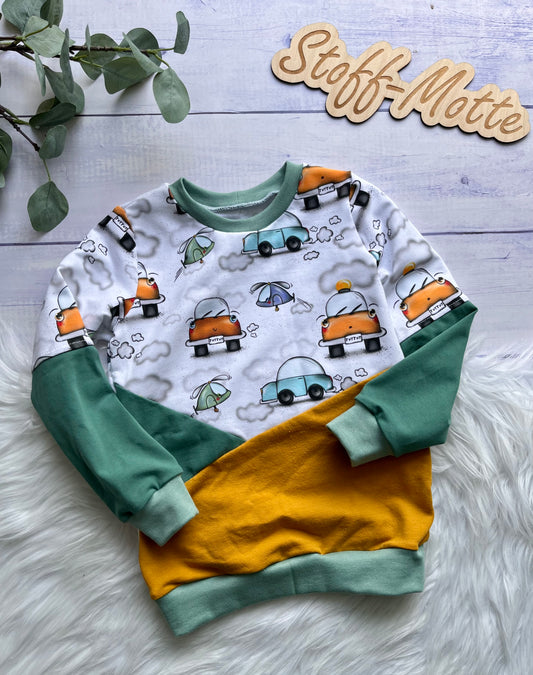 SWEATER CARS Gr.110/116