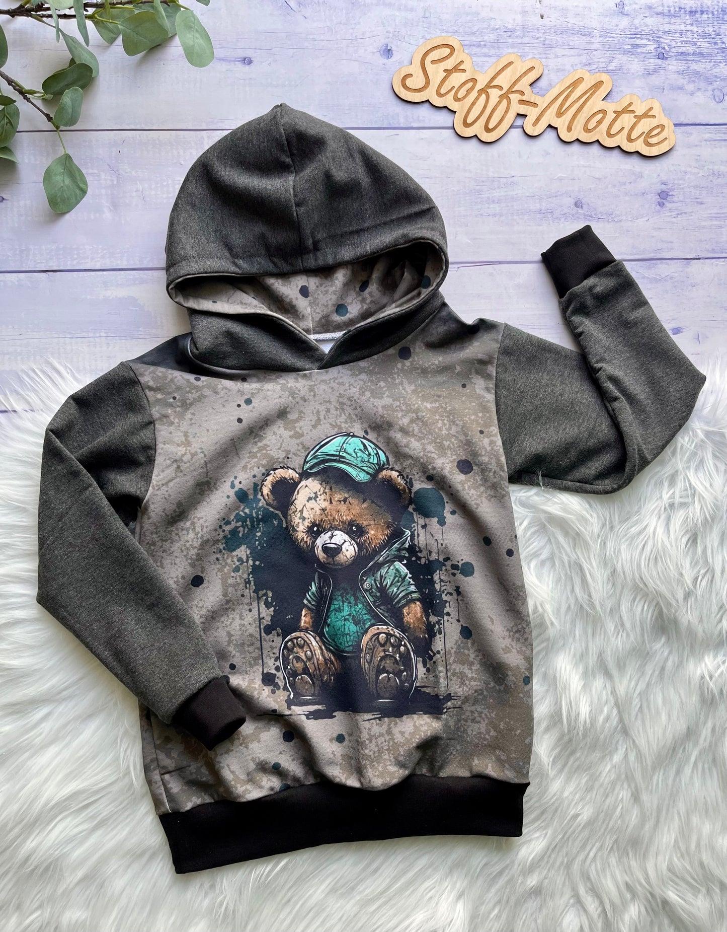 HOODIE BAD BEAR Gr.122