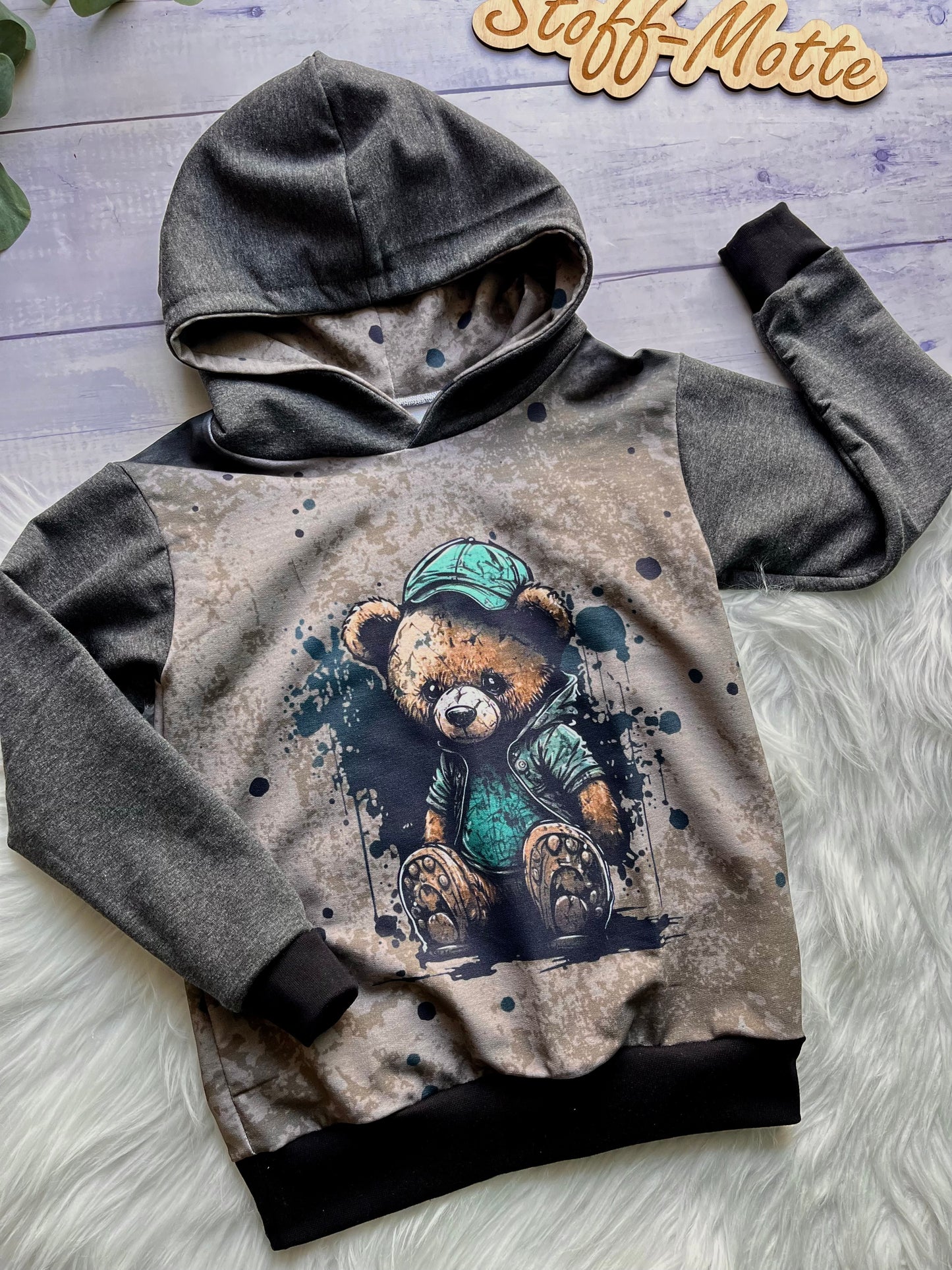 HOODIE BAD BEAR Gr.122