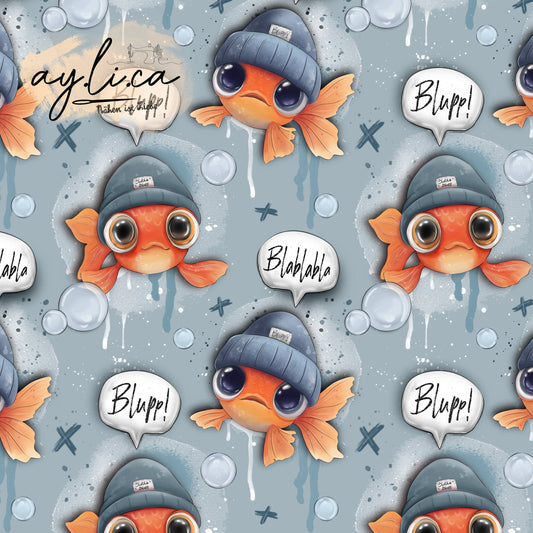 COZY FISCHIS French Terry EXKLUSIV