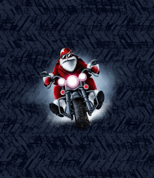 SANTA IS COMING NAVY by Thorsten Berger PANEL