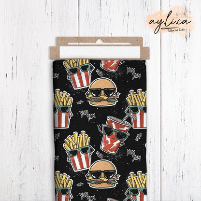 BURGER, POMMES… exklusiv