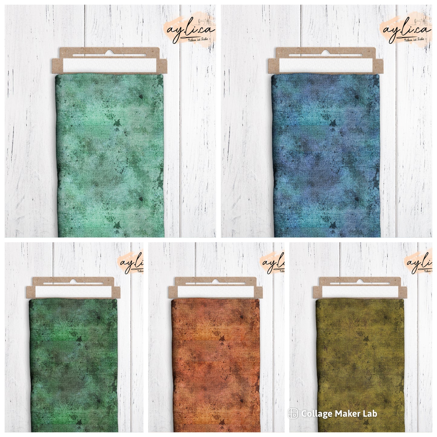 DISTRESSED DENIM-STYLE #1 in 5 Farben